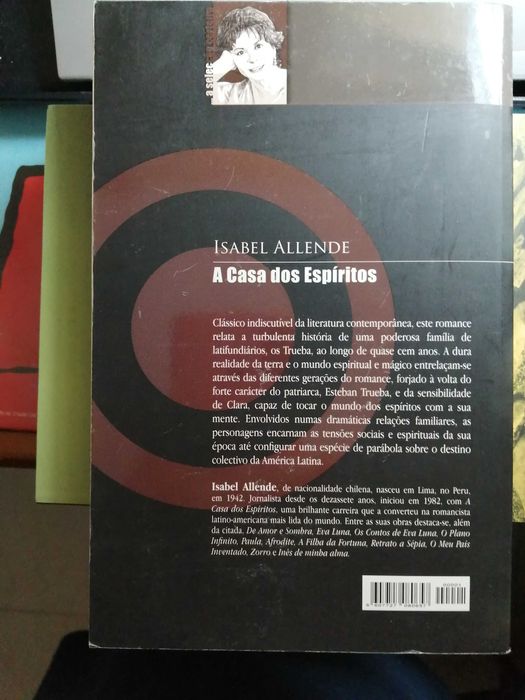 "A Casa dos Espíritos" de Isabel Allende