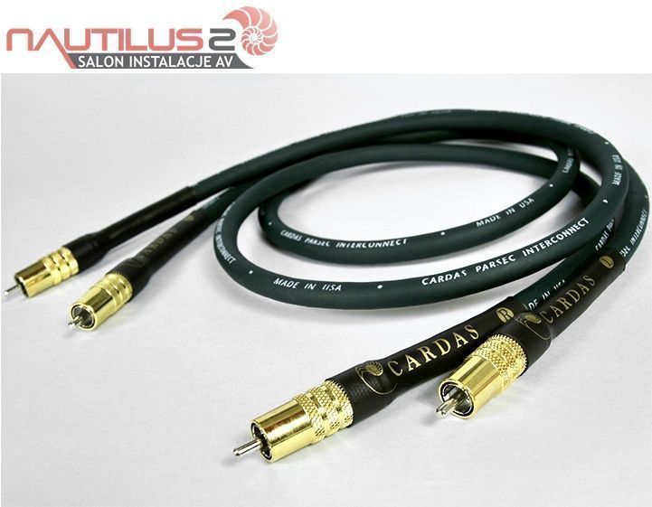 Cardas Parsec Interconnect kabel RCA 1m