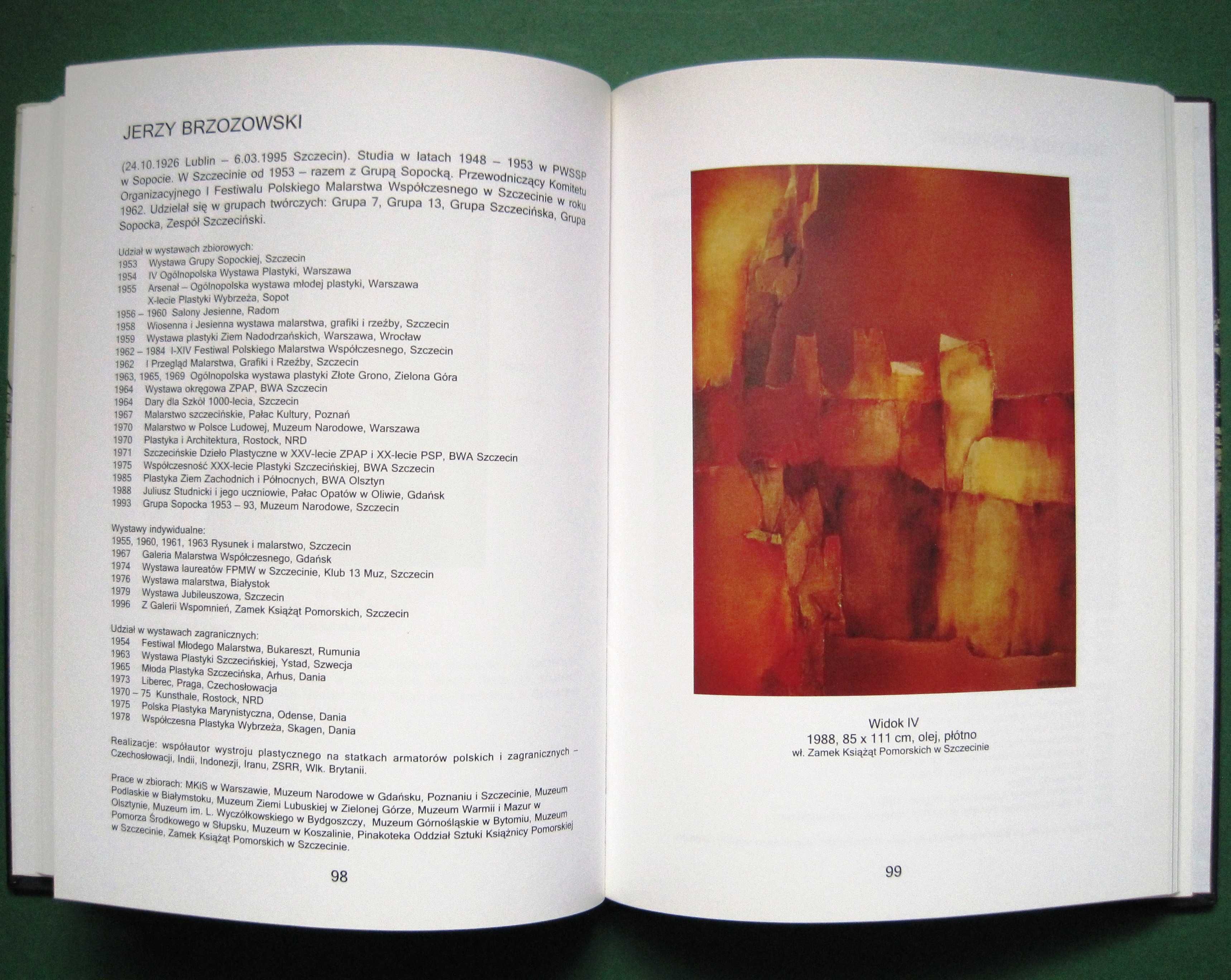 Z galerii wspomnień - artyści Szczecina ALBUM od 1945 do 2005
