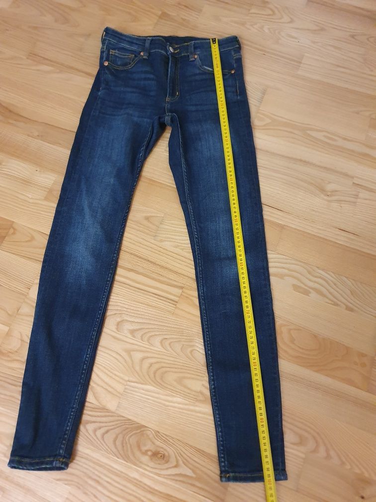 Spodnie jeansy damskie rozmiar 28