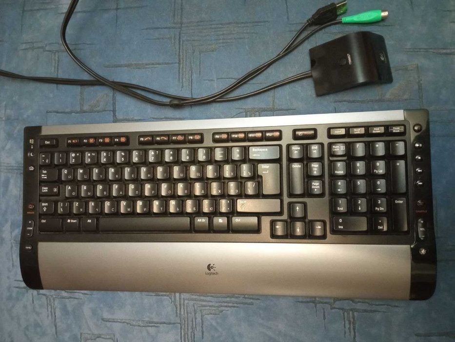 Клавіатура бездротова Logitech Cordless Desktop S510