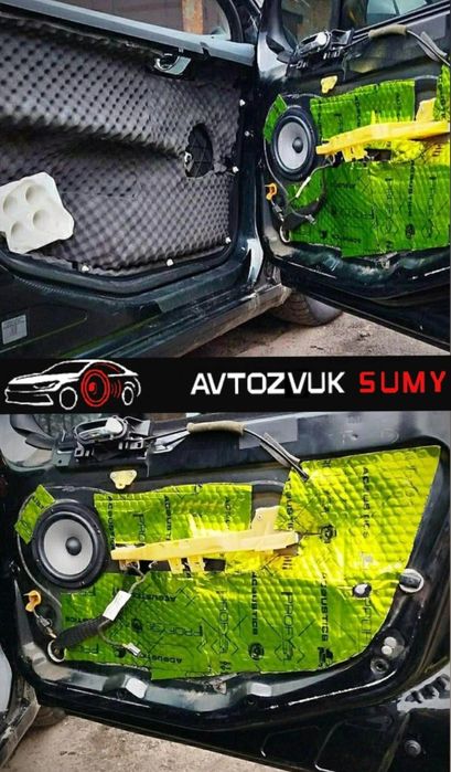 Шумовіброізоляція автомобіля