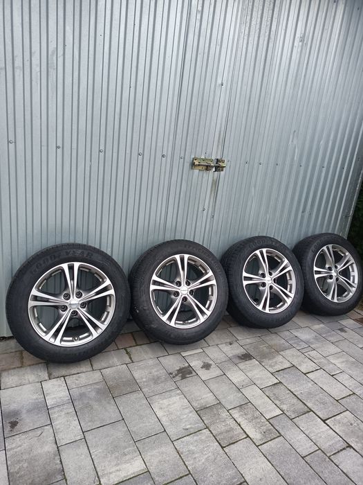4 Alufelgi 17 "Borbety 5*114.3 /7.5Jx17H2 / ET40