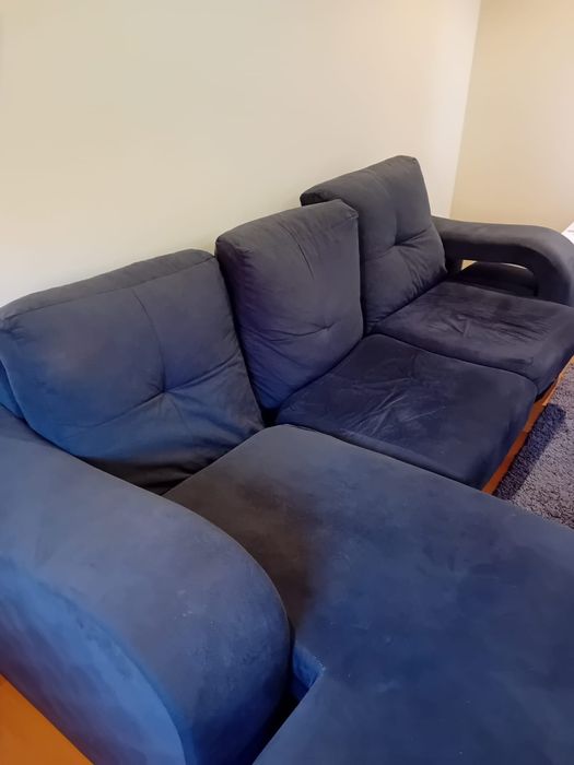 Sofá azul para venda