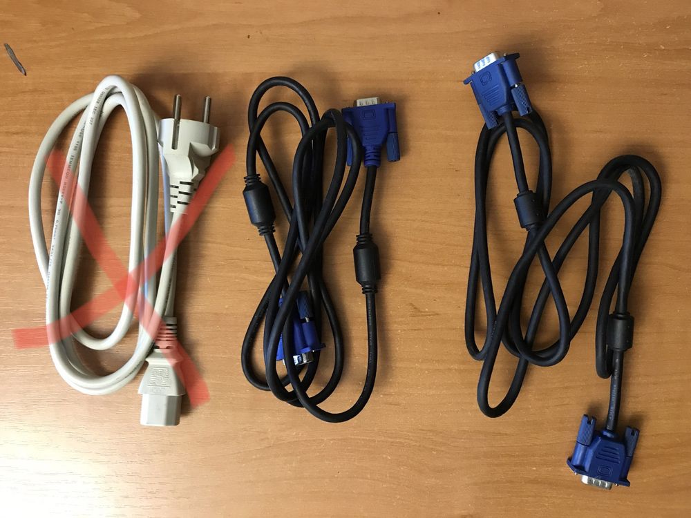 Продам вживані кабелі для пк