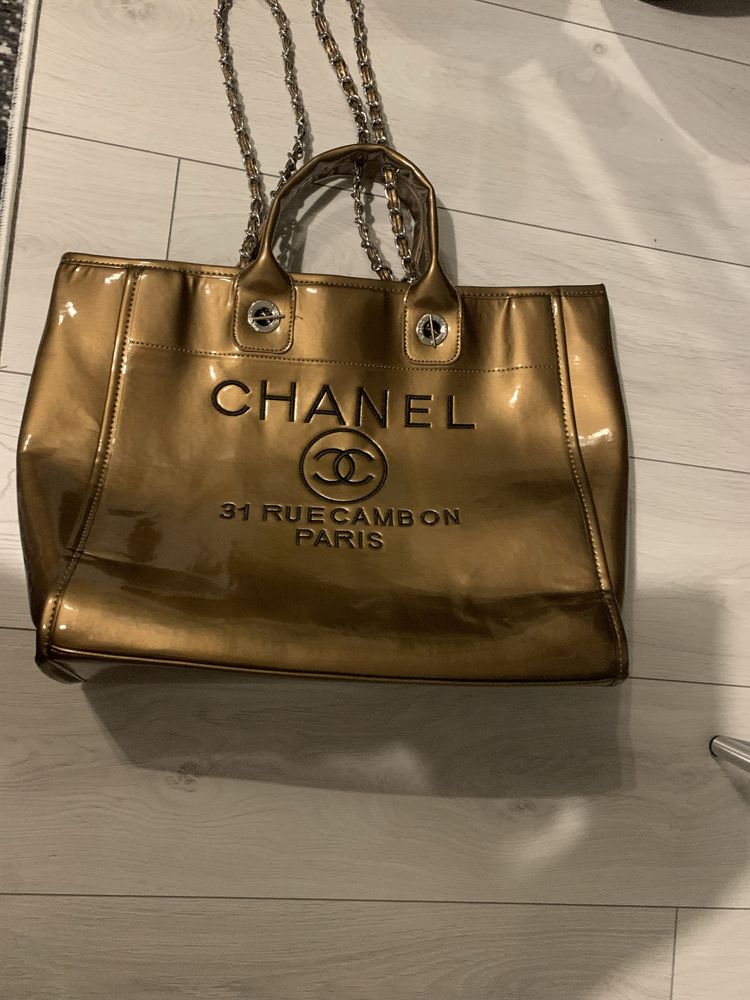 Oryginal złota chanel 31 reucabon paris