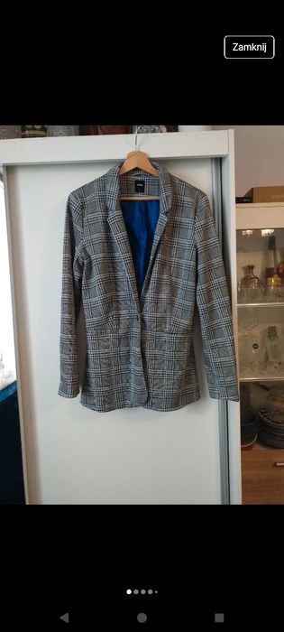 Żakiet z sinsey nowy L