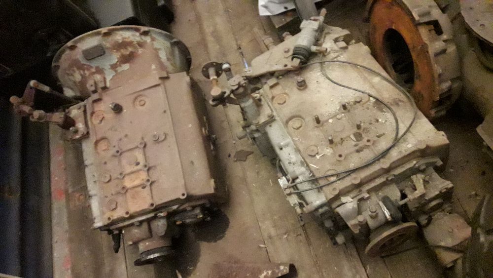 STEYR 1291 4X4 resory przednie