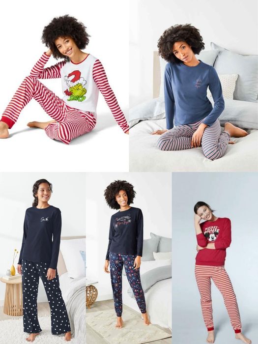 Женская  трикотажная пижама Esmara  размер S M L