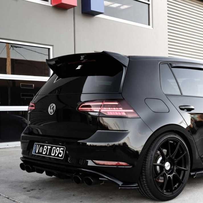 Spoiler Lotka Daszek GOLF 7 7.5 MK7 STANDARD Czarny Połysk