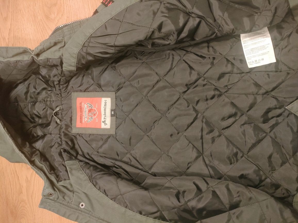 Kurtka parka C&A kamizelka chłopięca r98