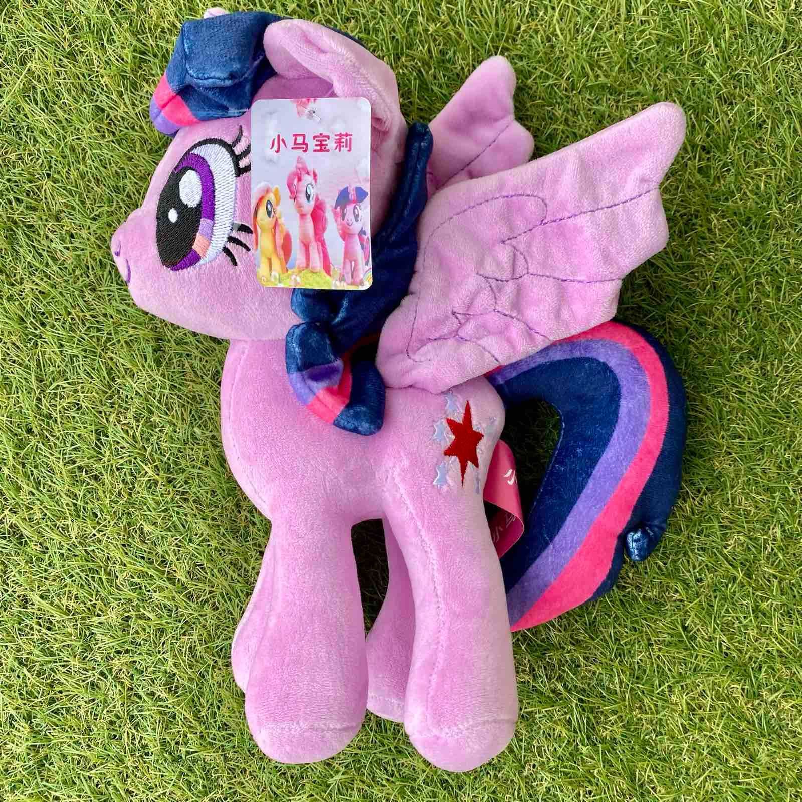 Мяка іграшка My Little Pony Пінкі Пай Іскорка Флатершай Селестія 30 см
