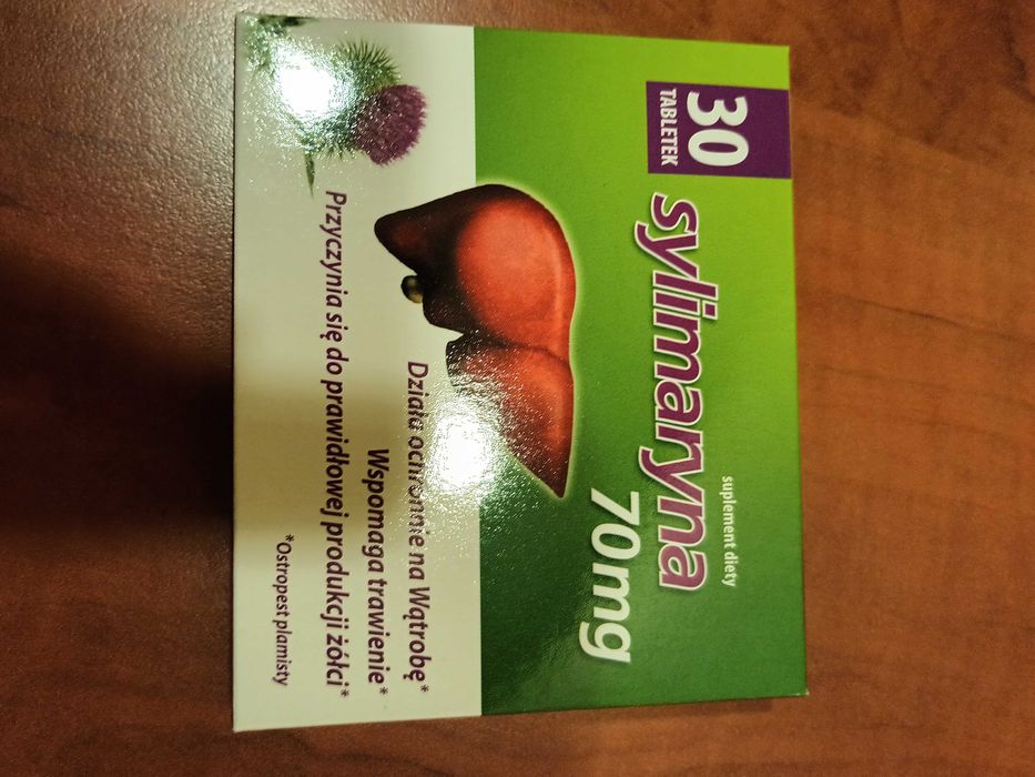 Zestaw 5x 30 tabletek sylimaryna 70mg ochrona regeneracja wątroby