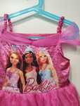 Barbie sukienka przebranie strój karnawałowy 3-4 lata