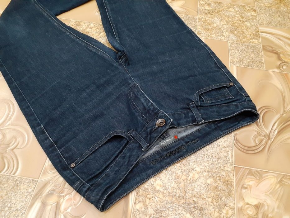 джинсы Street One р. 29 L 48-50 100% коттон оригинал штаны брюки синие