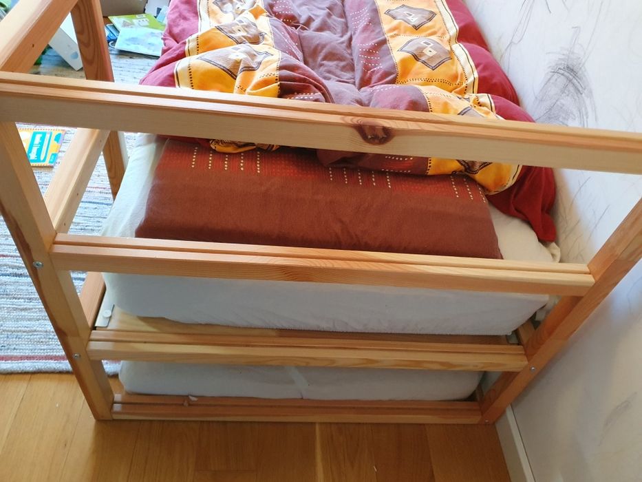 Łóżko 90x200  KURA IKEA