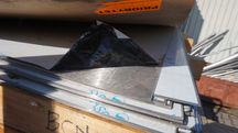 Blacha nierdzewna, magnetyczna 0,5x1250x2004 Folia gat.1.4509 / H17