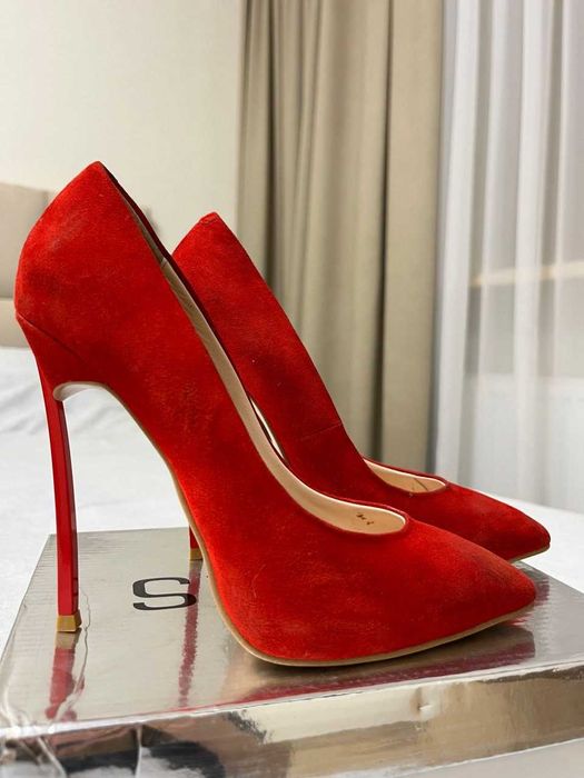 Туфлі на шпильці ЧЕРВОНІ