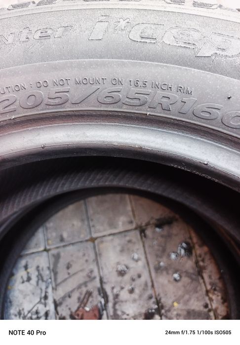 Opony 205/65/16c Hankook Winter icept LV