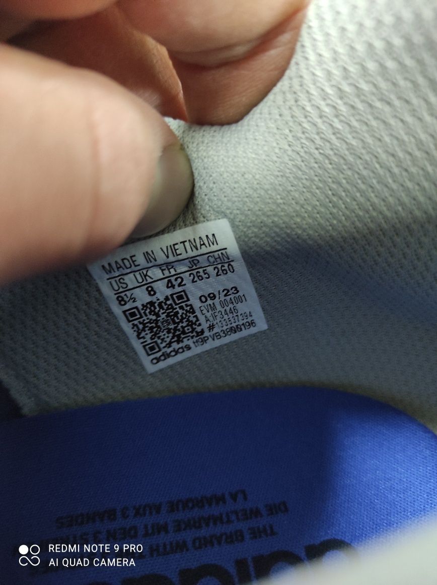 ОРИГІНАЛ 100% Кросівки Adidas Ozmillen Grey/Blue IF3446 42