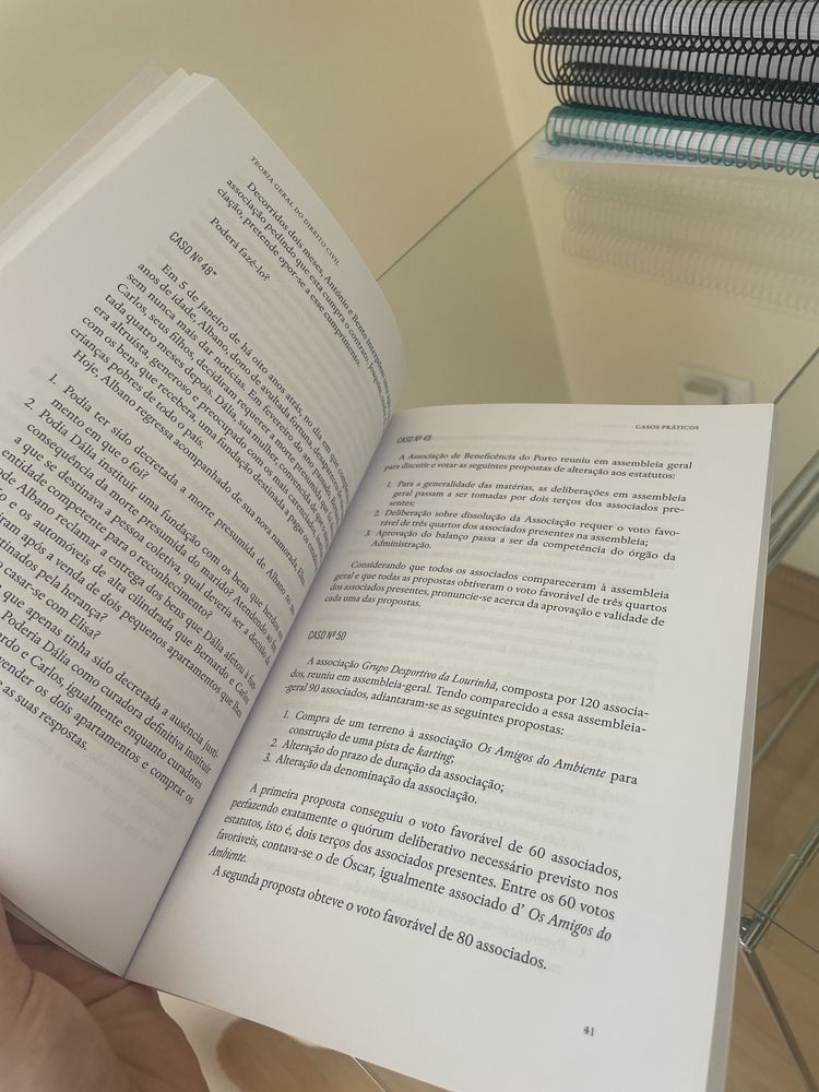 Livro teoria geral do direito civil - casos práticos, 2 edição