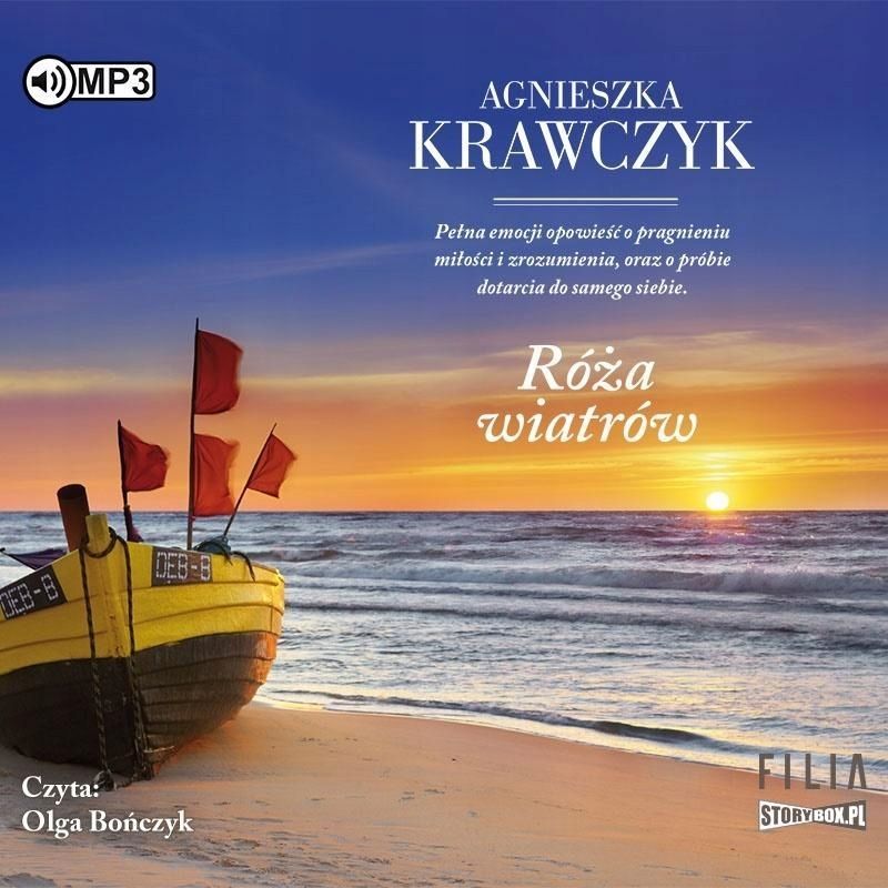 Róża Wiatrów Audiobook, Agnieszka Krawczyk
