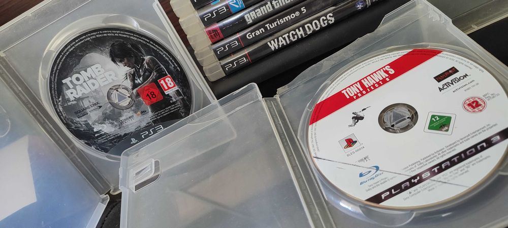 Zestaw gier na konsole PS3 GTA 5/Gta 4 /Gran Turismo 5/Infamous itp