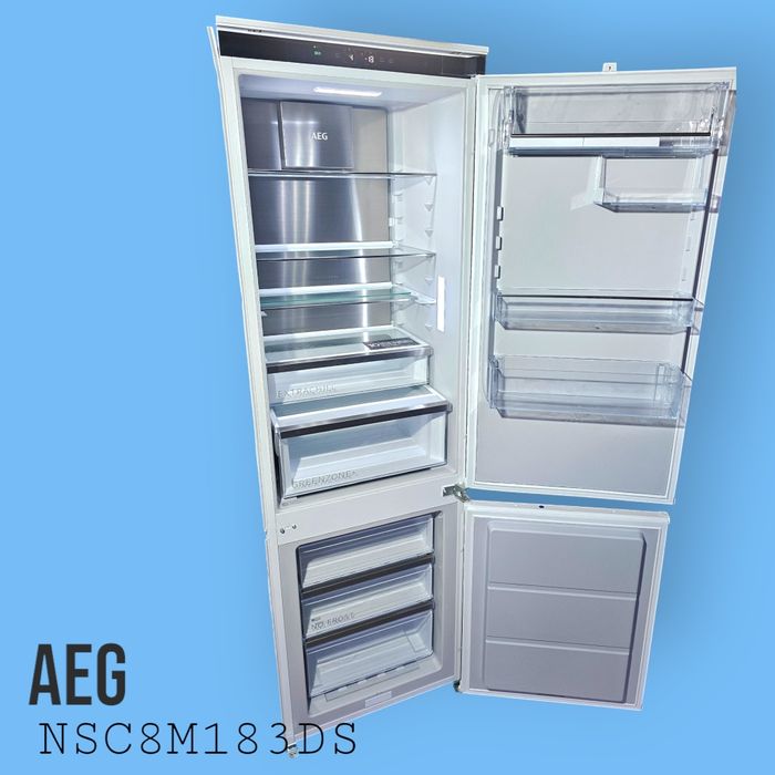Lodówka do zabudowy AEG NSC8M183DS - NoFrost; Multispace, sklep 6500zł