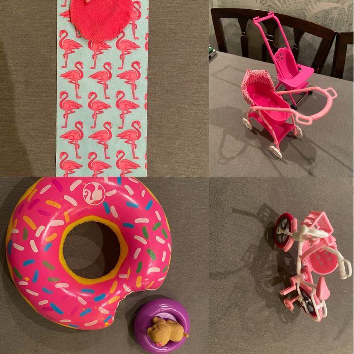 Camper/kamper Barbie zestaw z lalkami i akcesoriami