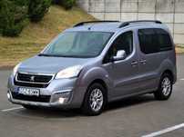Peugeot Partner 1,6HDI 100KM 2017r Polski Salon Bezwypadkowy Serwis ASO Bardzo Zadbany