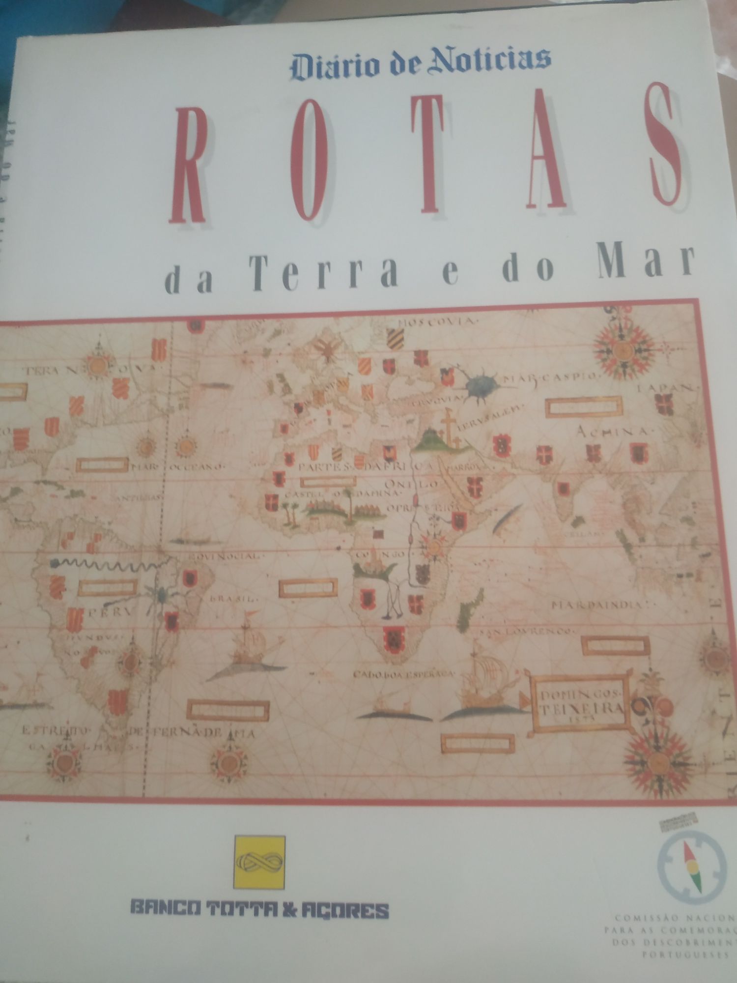 Livro Rotas da Terra e do Mar