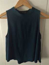 Blusa verde Massimo Dutti