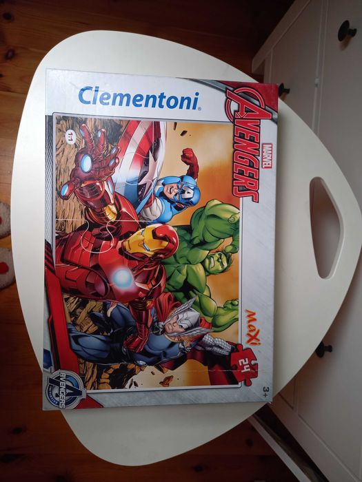 Duże puzzle Avengers marvel clementoni dla chlopca