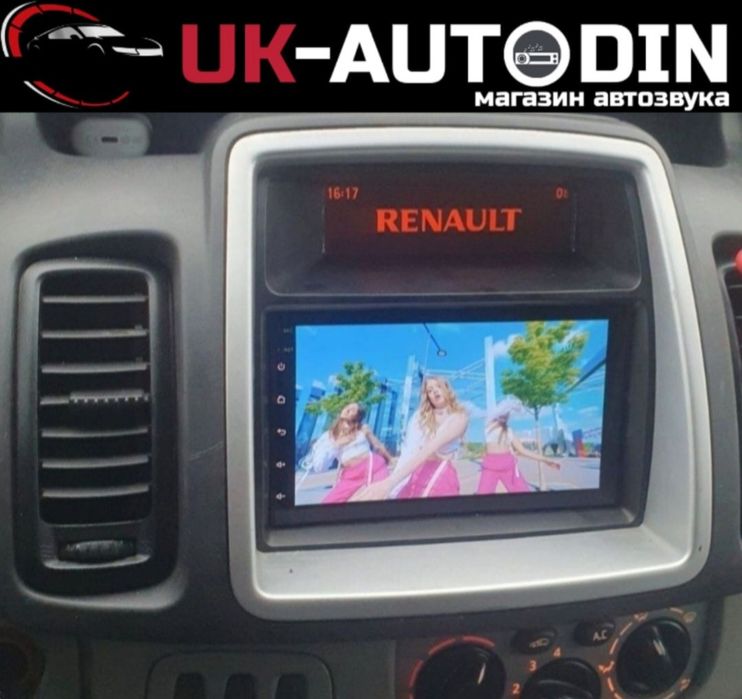 Магнітола Nissan Primastar, Renault Trafic для любой комплектации