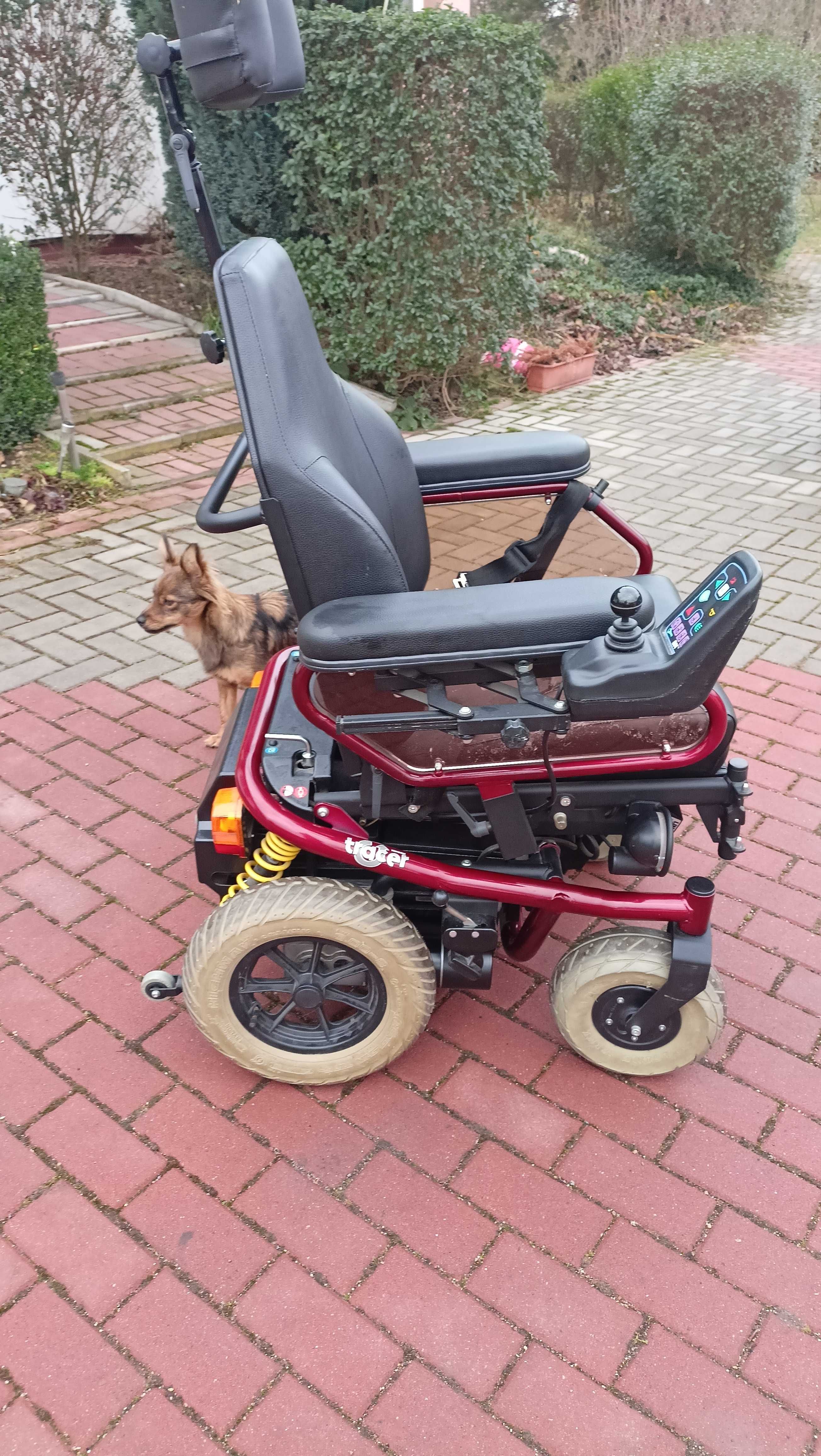 Wózek inwalidzki elektryczny TRACER jak NOWY, IDEAŁ