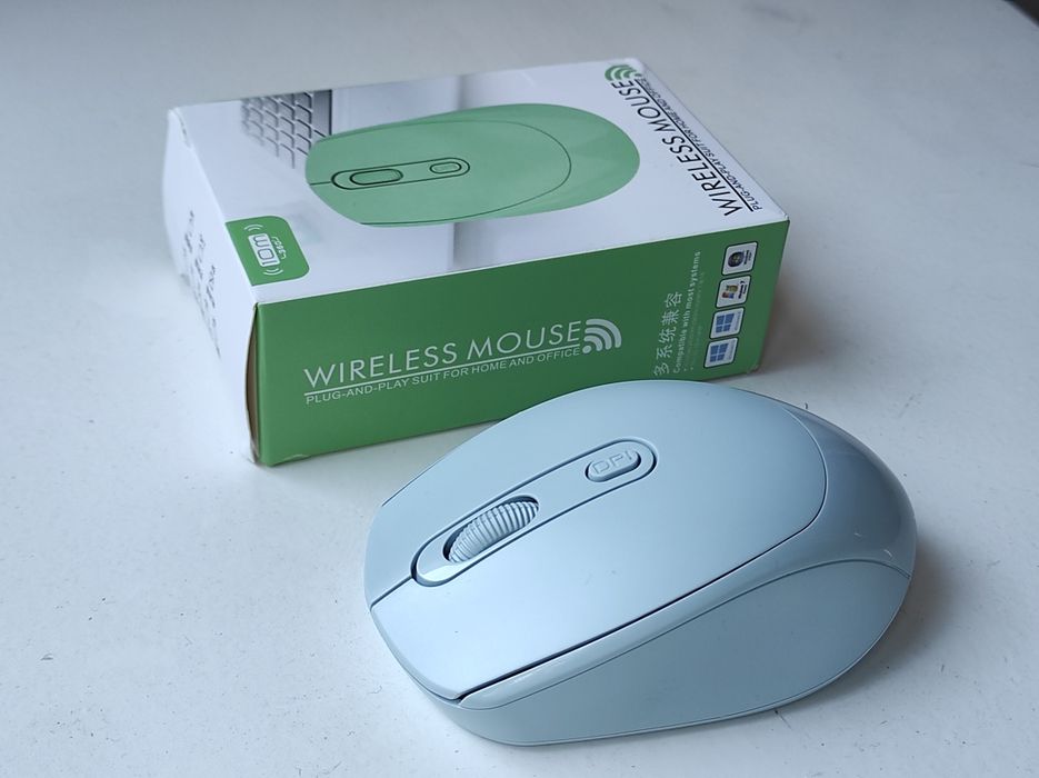 Беспроводная мышка тихая новая