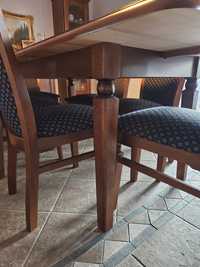 Duży stół z krzesłami BAWARIA