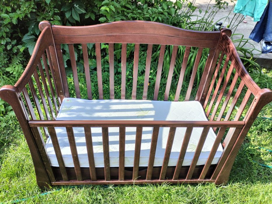 Дитяче ліжечко Верес ЛД 18 + шухляда, + матрацик..