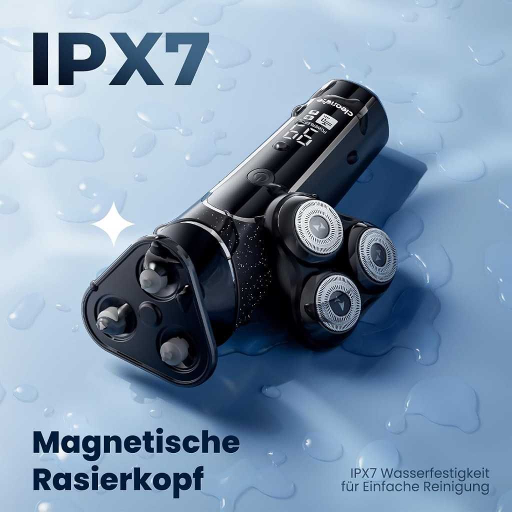 Golarka męska CLEANVISE IPX7