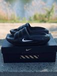 Шлепанцы Nike Calm Slide Air мужские стильные Гарантия! Шльопанці Найк