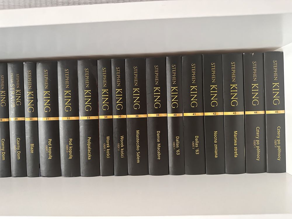 Stephen King 1-45 kolekcja zestaw książek