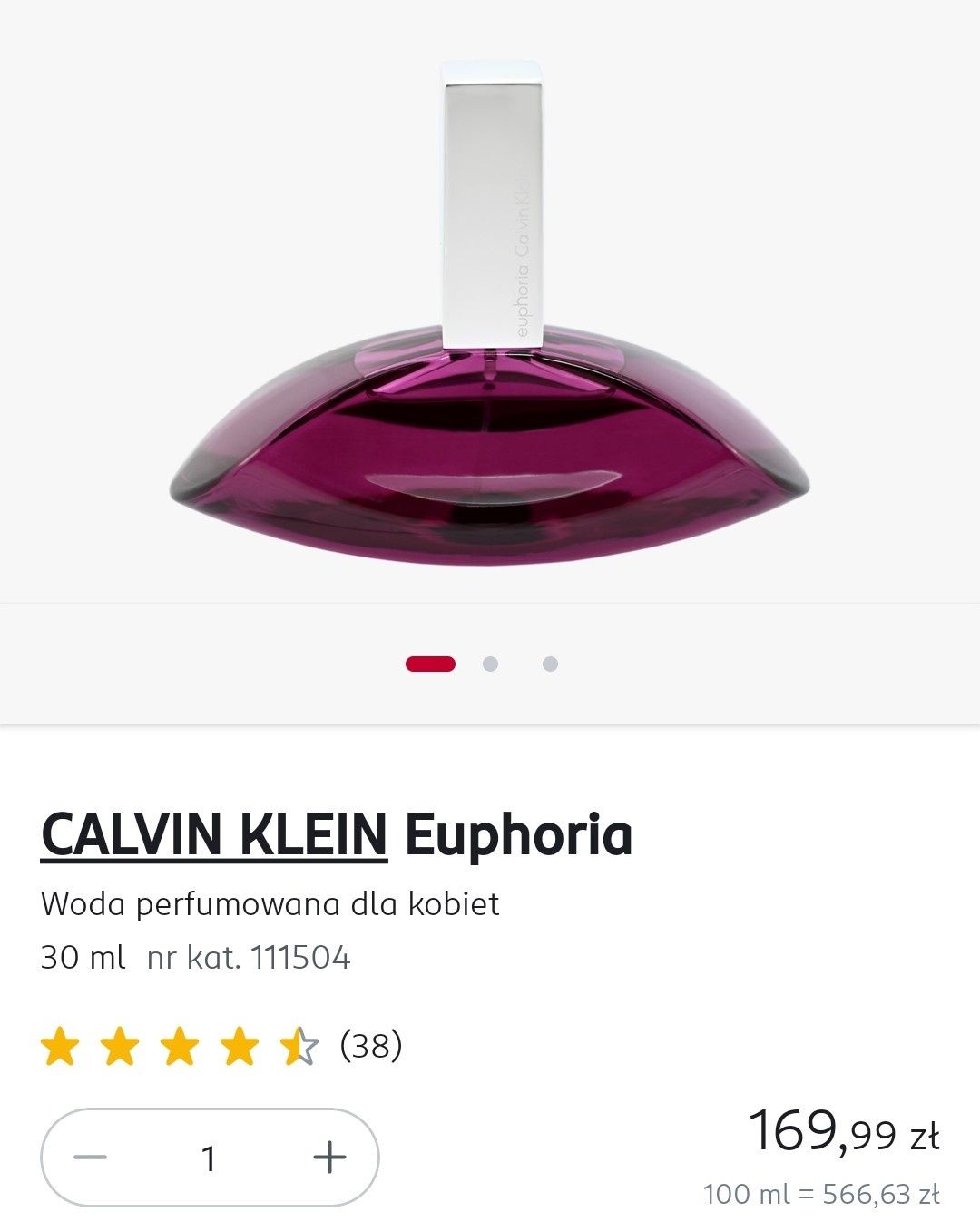 Euphoria Calvin Klein
