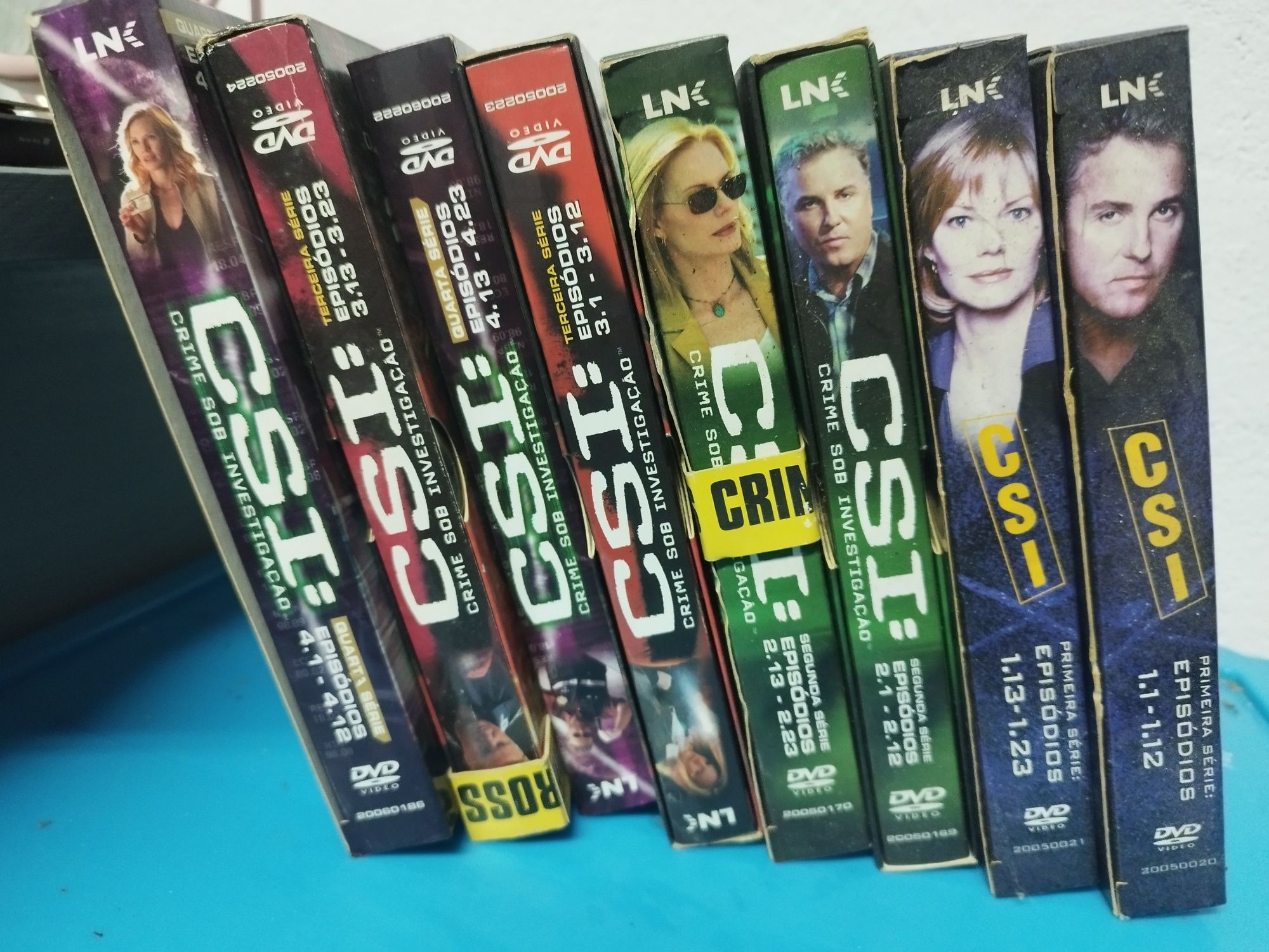 Coleção DVDS CSI