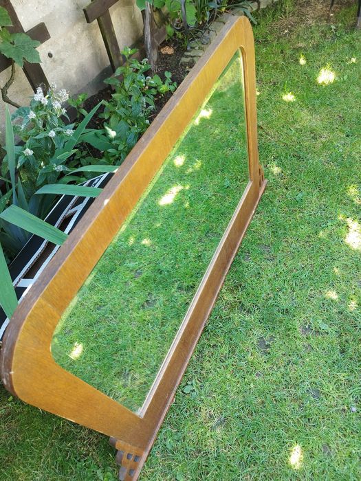 Stare lustro drewniana rama