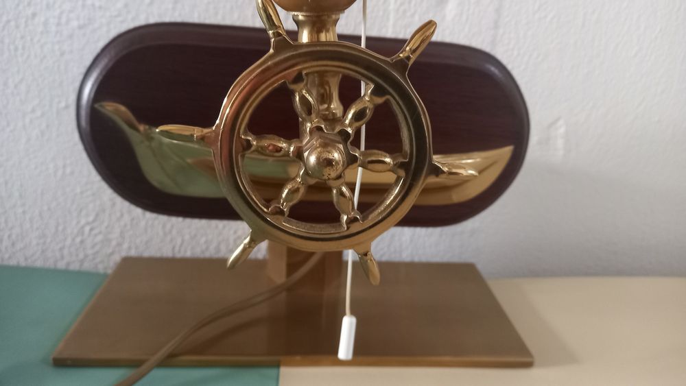 Candeeiro apoio Náutico em latão