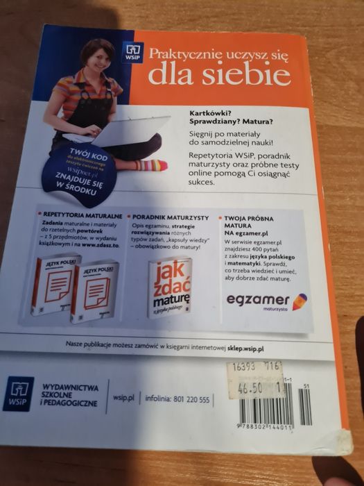 Podręcznik do języka polskiego WSIP  zrozumieć Tekst  część 3