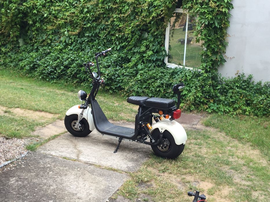 Hulajnoga skuter na szerokich kolach citycoco bili czesci