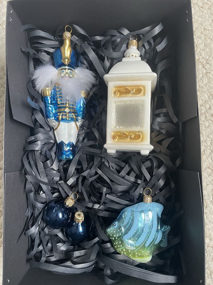 Bombki świąteczne - ręcznie malowane- na prezent