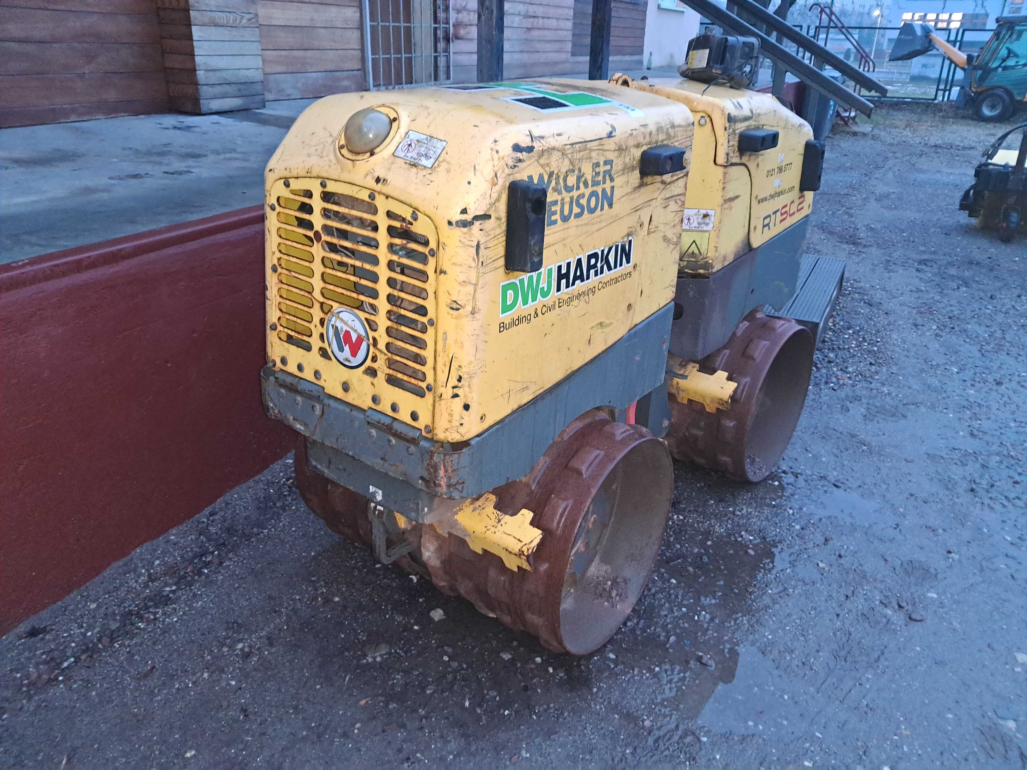 walec okołkowany Wacker Neuson RT82-SC2 , sterowany , 2012r