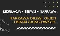 Serwis Naprawa Okien Drzwi Bram Garażowych wymiana uszczelek